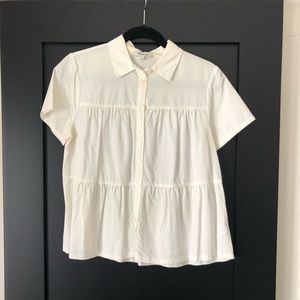 Madewell Button Up Top